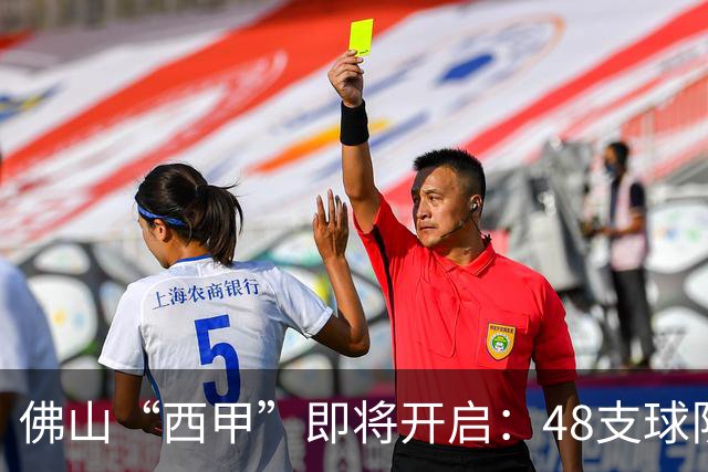 佛山“西甲”即将开启：48支球队在云秀山展开激烈角逐！